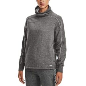 Under Armour sz M Rival Fleece Funnel Neck Pullover Athletic Sweater